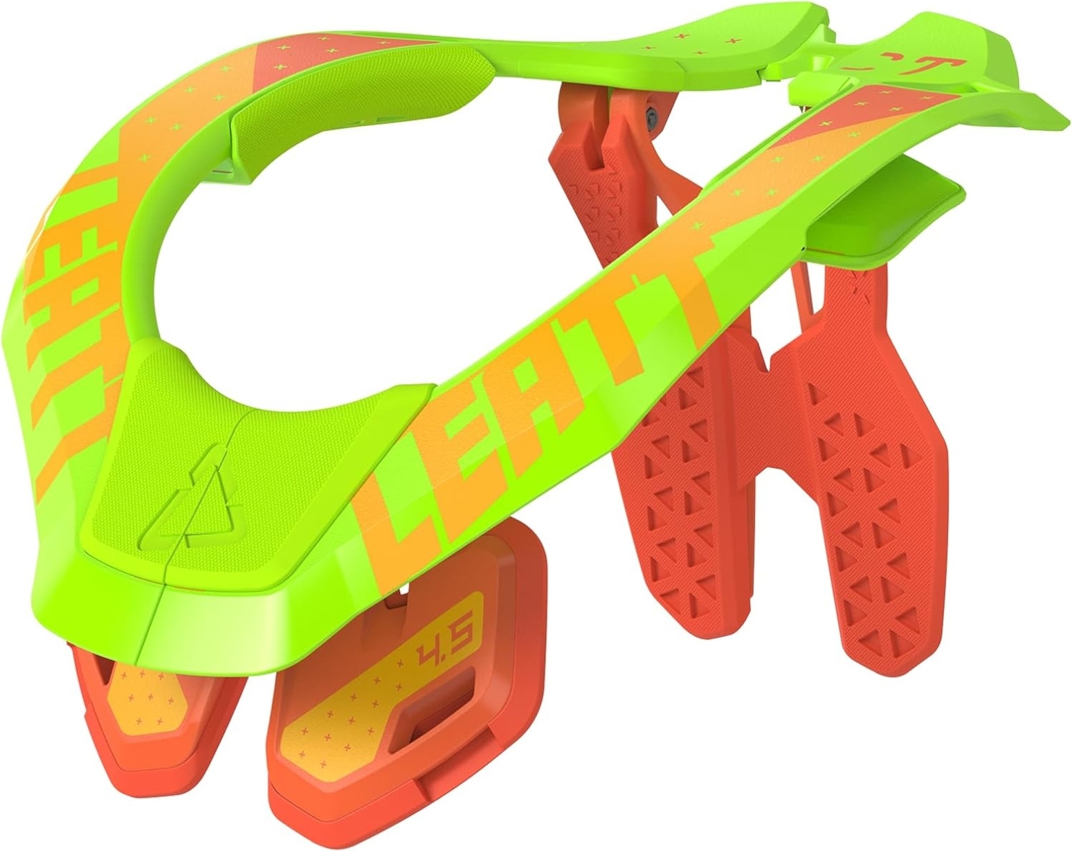 Leatt Nackenschutz Neck Brace 4.5 , Citrus - Grün Orange, XXL