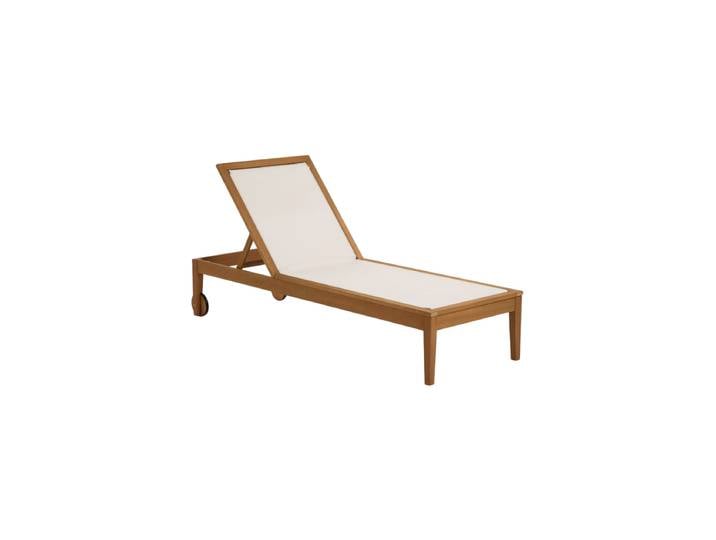 Design Outdoor Sonnenliege „Caterino“ Natural / Light Beige Kave Home