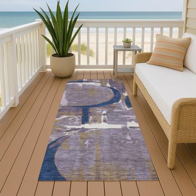 Addison Rugs Machine Washable Indoor/ Outdoor Modern Erie Chantille Rug