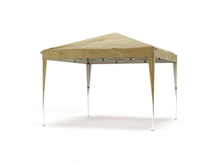 Faltpavillon SALMA 3 x 3 m beige