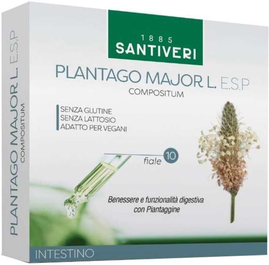 SANTIVERI Sa PLANTAGO MAJOR L ESP 10F 10ML
