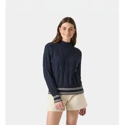 Helly Hansen für Damen. 54564 Pullover Positano marineblau (L), Lässig, Klassisch, Viskose