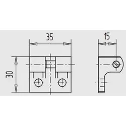 Flügelbock für Spindelantriebe