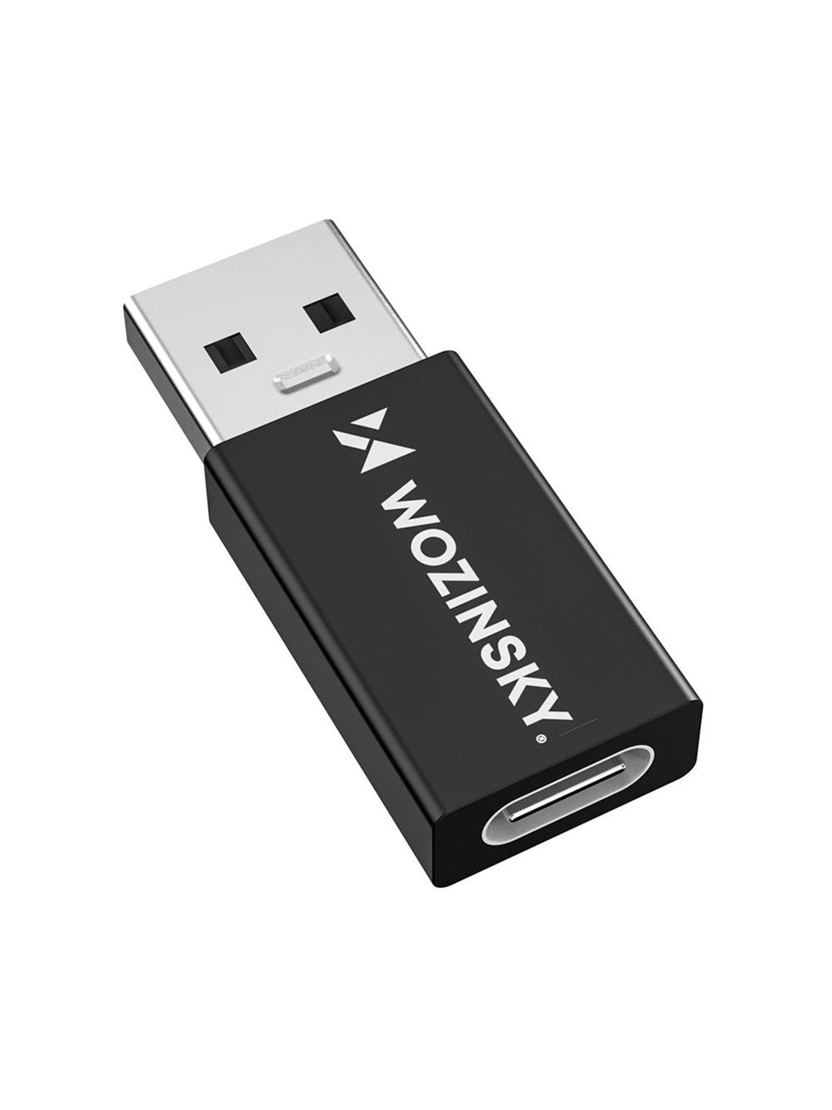 Wozinsky WAAC-01 USB-A - USB-C OTG - black USB-Hubs - 1 - Schwarz