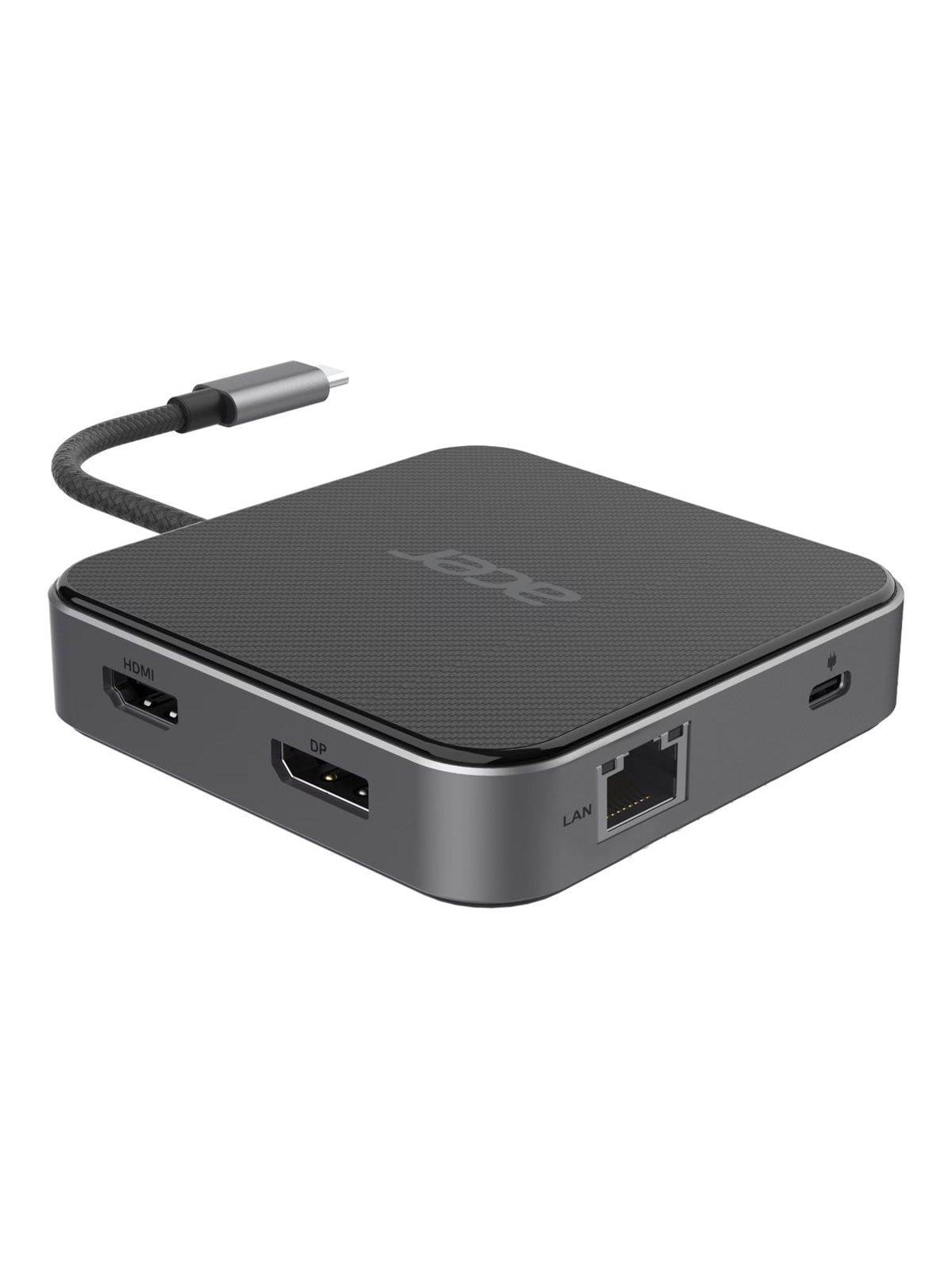 Acer 7-In-1 - docking station - USB-C - HDMI DP - 10Mb LAN