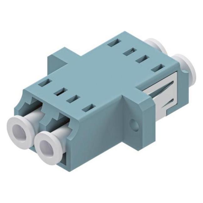 Easylan LWL Kupplung SLVZAM22DPAQ Premium LCD OM3 aqua (SLVZAM22DPAQ)