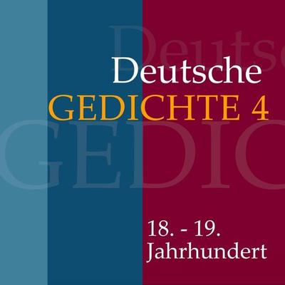 Deutsche Gedichte 4 - Christian Fürchtegott Gellert,Magnus Gottfried Lichtwer, Audio, 9783955973261