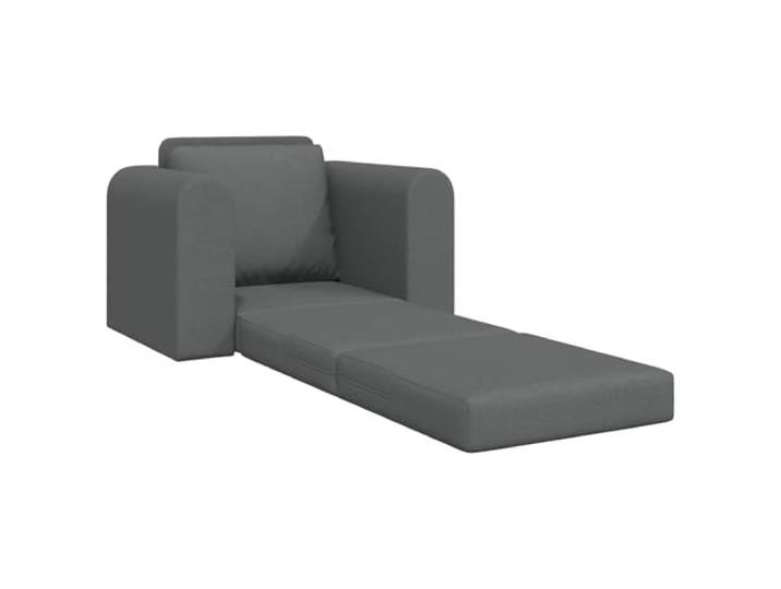 KTHLBRH Schlafsofa dunkelgrau 98 x 71 x 83 cm Stoff Konvertierbar, Gestell aus Metall und Sperrholz, flache Armlehnen, leicht zu reinigen
