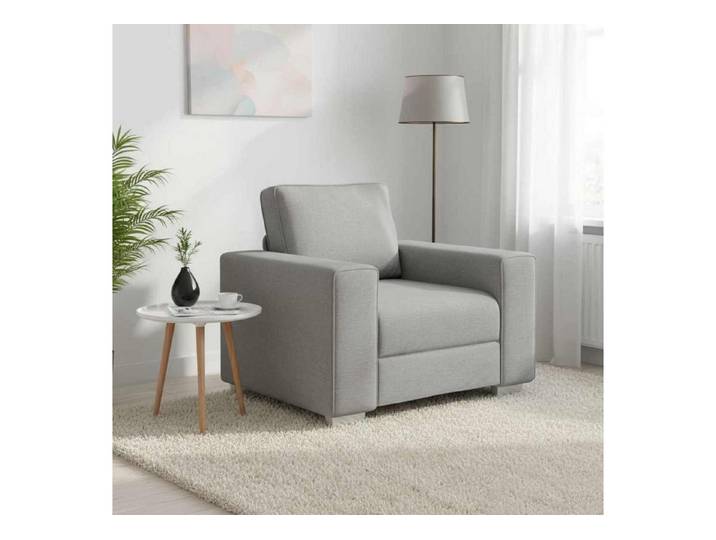 vidaXL Sofa, Sofa 59cm Wolkengrau Stoff