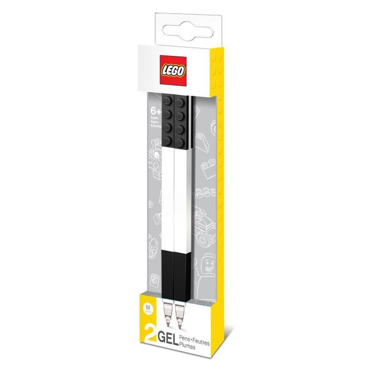 LEGO Stationary Gel pens (2 pcs) - Black (2x) (4003075-51505)