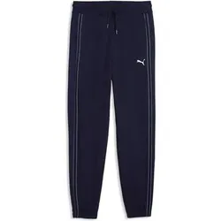 PUMA Herren Freizeit / Mode Sommer GJ Hosen lang Hosen lang He/Uni PUMA CLASS Material Sweatpants cl, Größe XL in Blau Blau