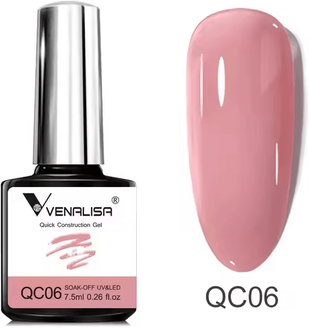 Inspire Essentials VENALISA Quick Construction Jelly Nail Gel Semi Transparent Strengthening Formula 7.5ml d