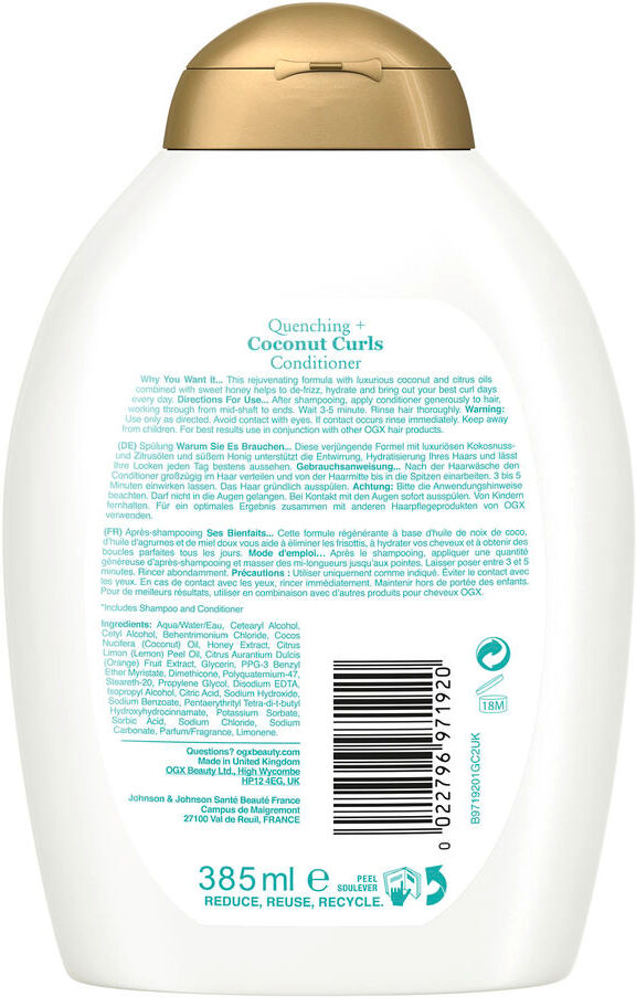Ogx Après-shampooing Coconut Curls 385 ml