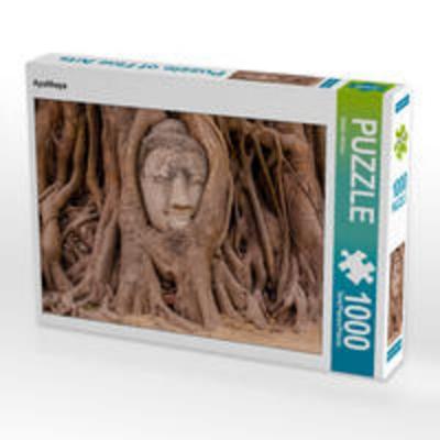 CALVENDO Puzzle Ayutthaya 1000 Teile Lege-Größe 64 x 48 cm Foto-Puzzle Bild von Stefan Becker