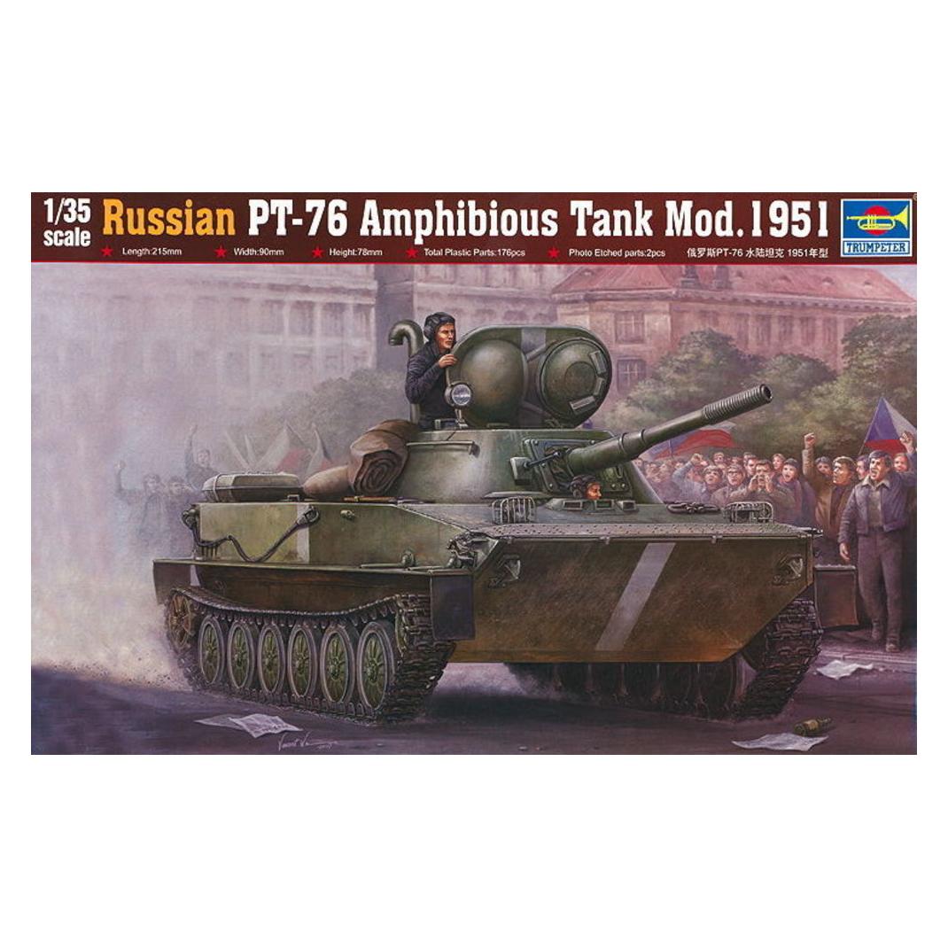 Trumpeter Russian PT-76 Amphibious Tank Mod.1951 (00379)