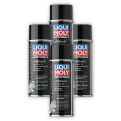 4x Motorbike Luftfilteröl Spray LIQUI MOLY 1604 Motorrad Luftfilter Filter Öl 400ml
