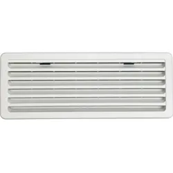 Thetford Lüftungsgitter Vent 168 x 483 mm hellgrau