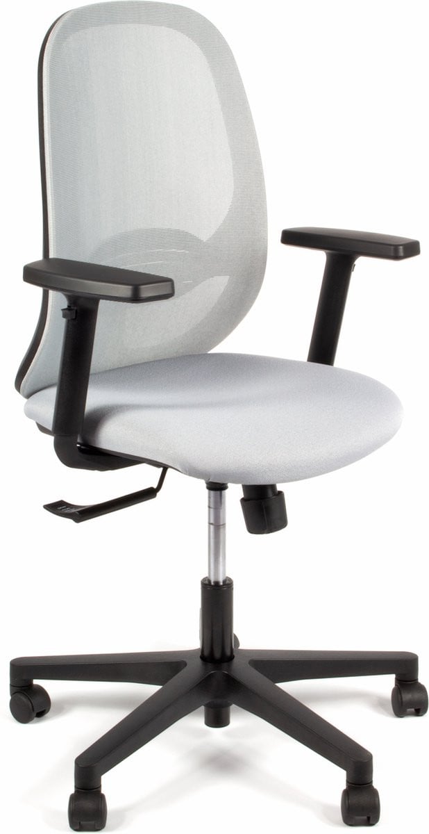 Linea Grace 01 Bureaustoel - Ergonomisch - Grijs