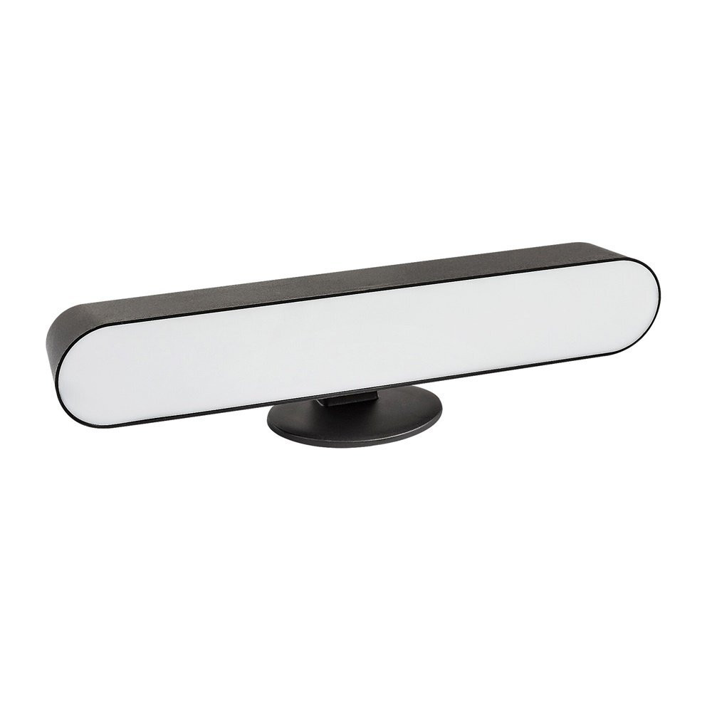 Rabalux Parker LED Tafellamp, Zwart en Wit, Kunststof
