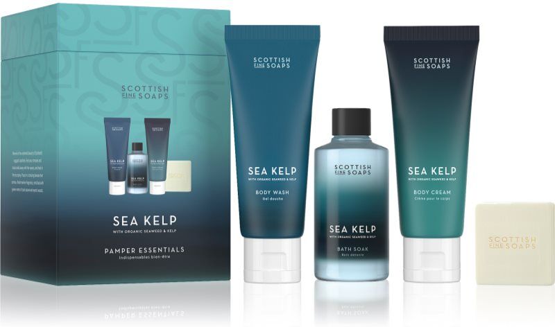 Scottish Fine Soaps Sea Kelp gift set for the body