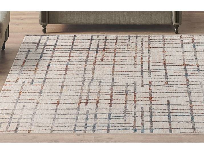 Teppich KAYOOM Jaka 225 , beige (creme, multi), B:120cm H:6mm L:170cm, Polyester, Teppiche, Teppich