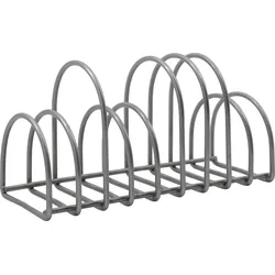 HDPampi Schreibtisch-Organizer, silber