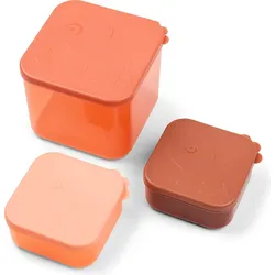 Elphee Lebensmittelbehälter L orangefarben 3 St.