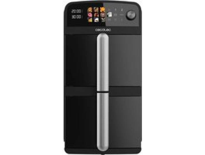 Air Fryer 10 L Double Cuve 5 L + 5 L 2400 W 6 Programmes Écran Tactile Friteuse Sans Huile Cuisson Saine