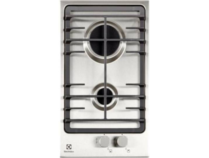 Electrolux - Plaque Gaz Egg3322nvx -Domino 2 Foyers 30cm Inox