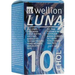 WELLION LUNA Cholesterinteststreifen 10 St