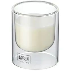 SCHÖNER WOHNEN Kollektion Duftkerze   ¦ transparent/klar ¦ Glas,Wachs ¦ Maße (cm): H: 11  Ø: 9.0