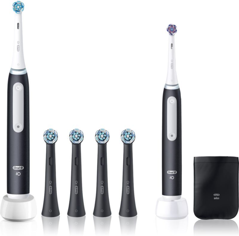 Oral-B iO3 & iO White Clean set of toothbrushes with replacement heads