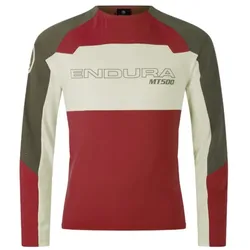 ENDURA Langarmtrikot MT500 Burner lite | ziegelrot