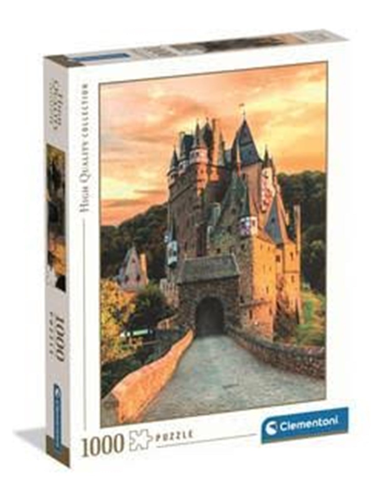 Clementoni Puzzle HQC Golden Hour at Eltz Castle 2026, 100 Teile 2D Puzzles
