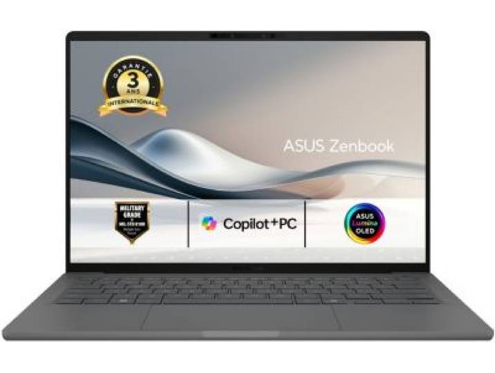 Asus - Ordinateur Portable Zenbook Ux3407na-Drqd186w 14 Oled Snapdragon X 32 Go Ram Ddr5 Ssd 1 To