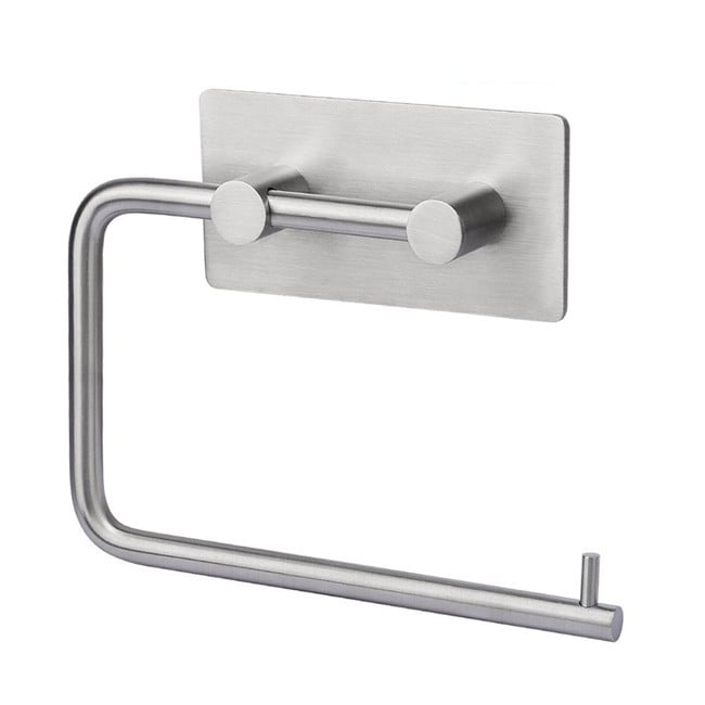 XIVADA WC rolhouder Mara - Rvs - Zilver - Zelfklevend
