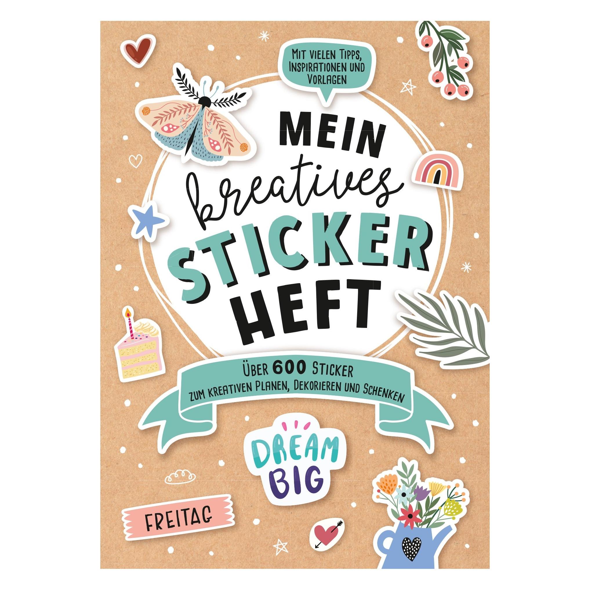Lingen Landschützer:Mein kreatives Stickerheft (600 Sticker) (49024434)