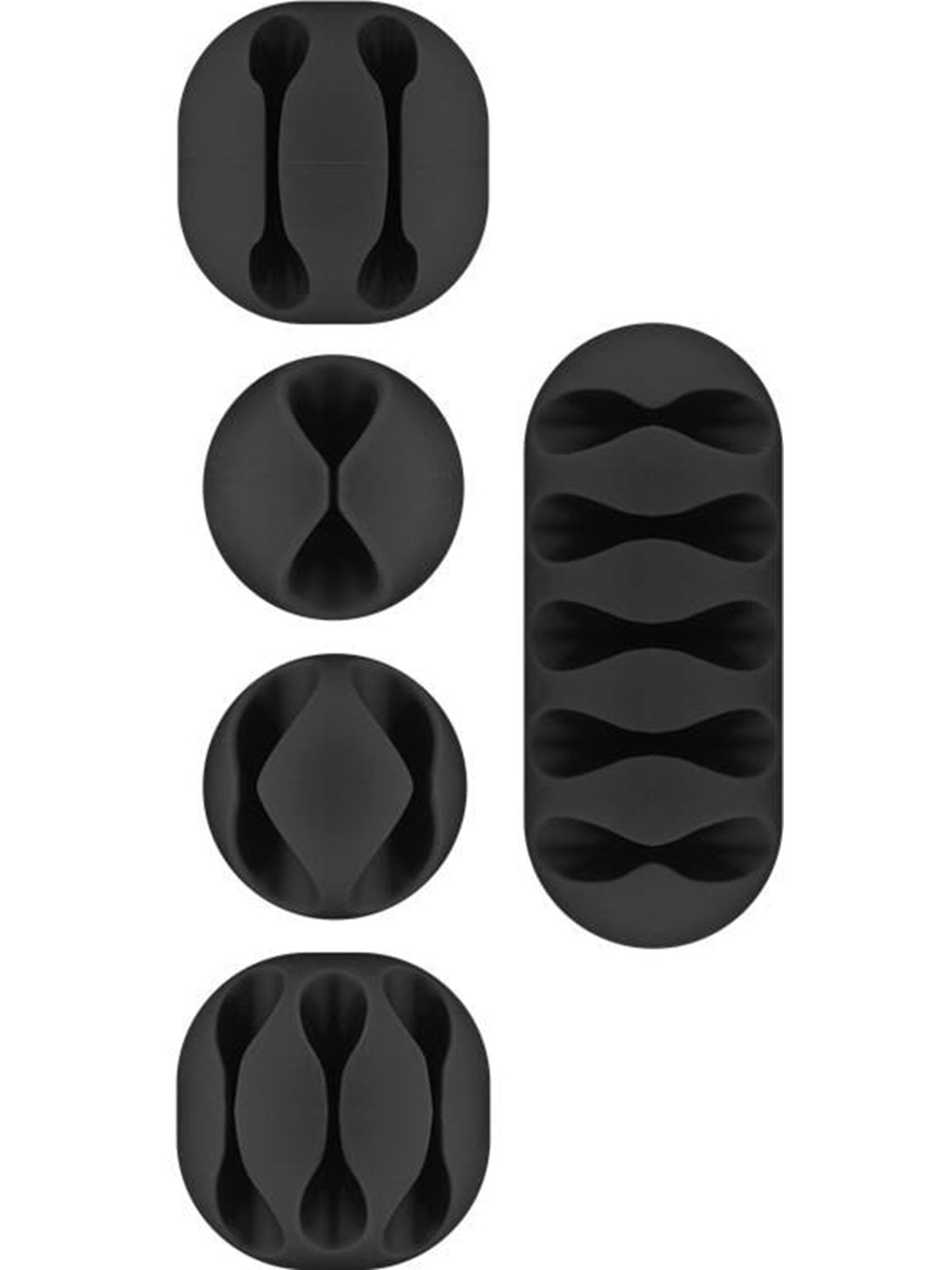 Pro Cable Management Set black