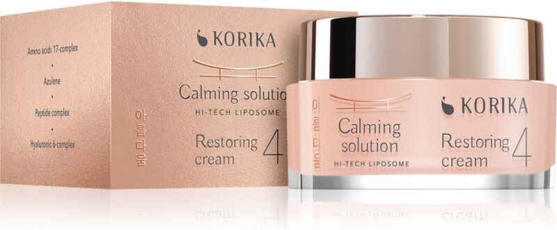 KORIKA HI-TECH LIPOSOME Calming solution Restoring cream nährende und beruhigende Creme 50 ml
