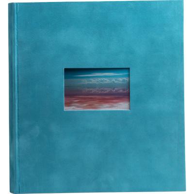 Exacompta 16178E Fotoalbum, 60 weiße Seiten, Skandi - Türkis