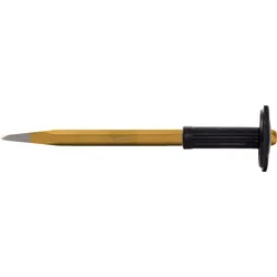 KS Tools Spitzmeißel mit Handschutzgriff, 8-kant - 162.0243