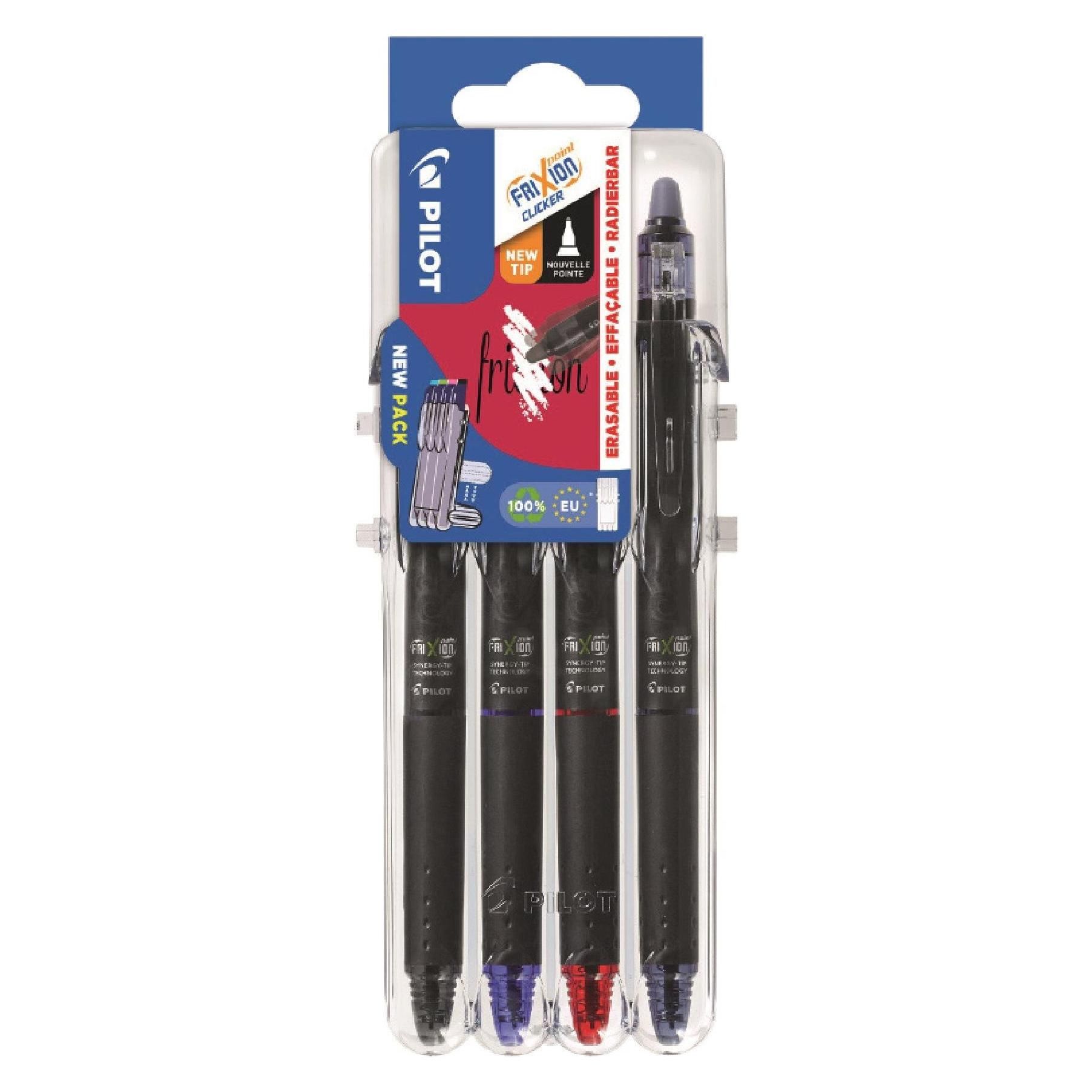 Pilot FriXion Point Clicker (4x) (BLRT-FRP5-SET2GO)