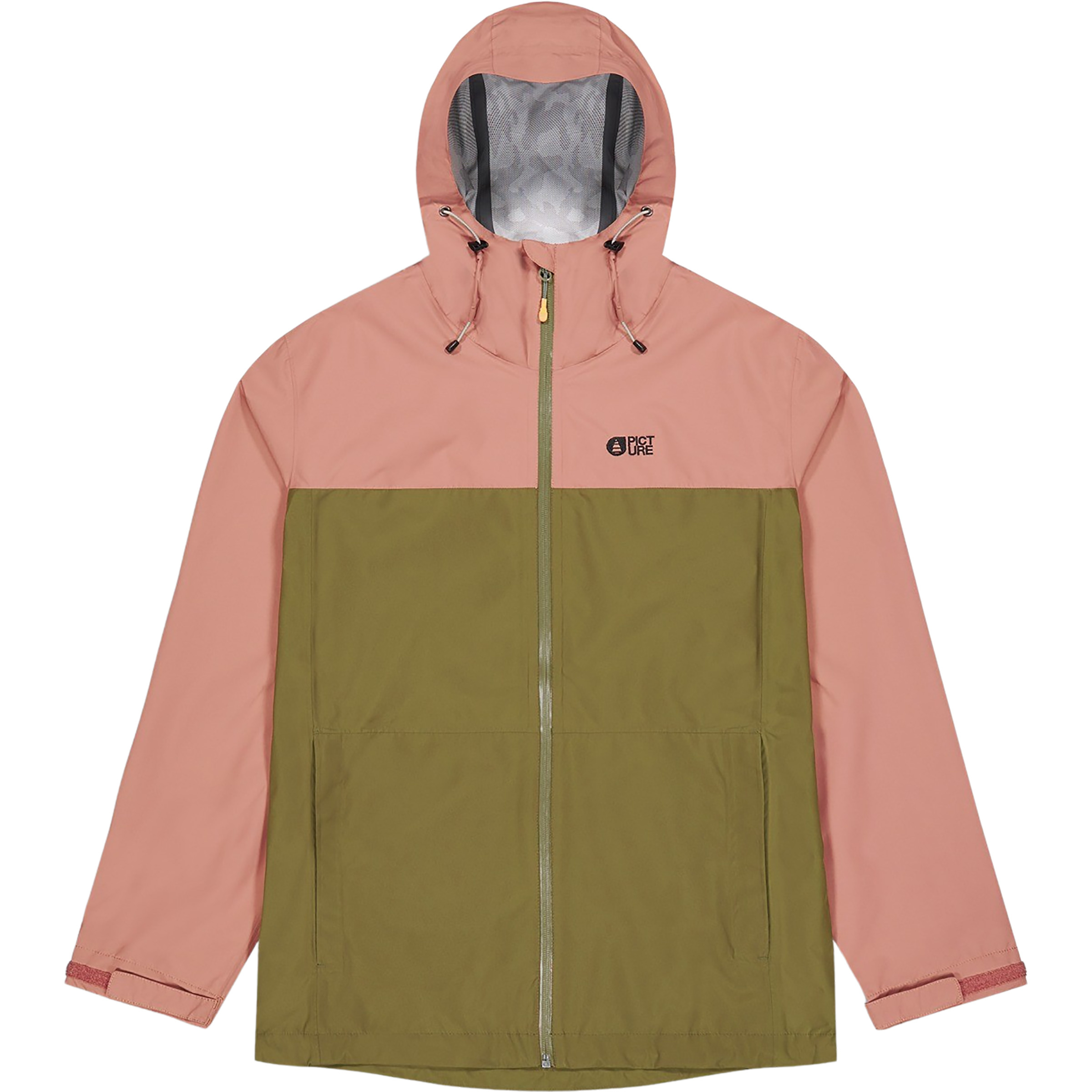 Picture Volute 2.5l Herren Regenjacke oliv Größe XL Trekking Winddicht Wasserabweisend
