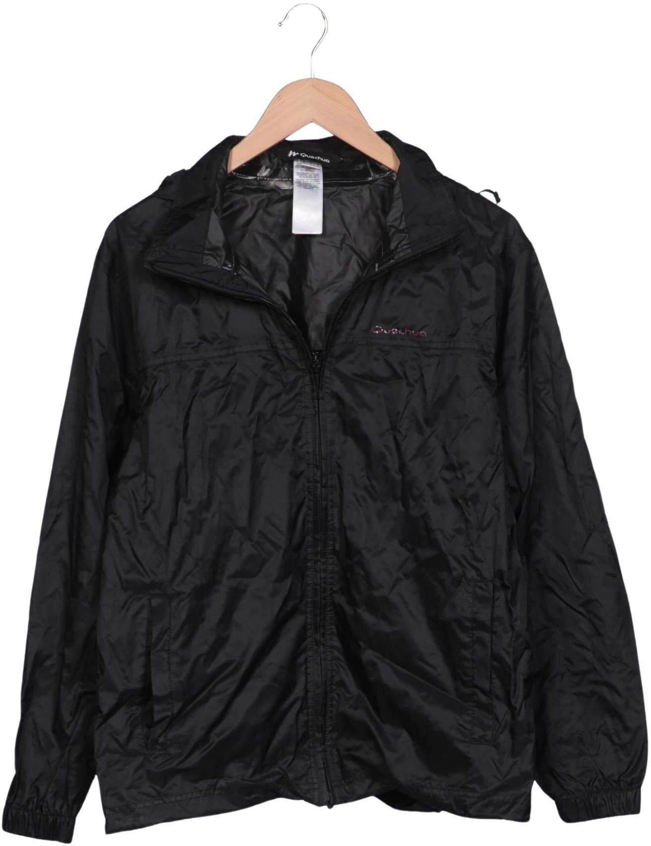 quechua Damen Jacke, Schwarz, Gr. M, Synthetik - Second Hand