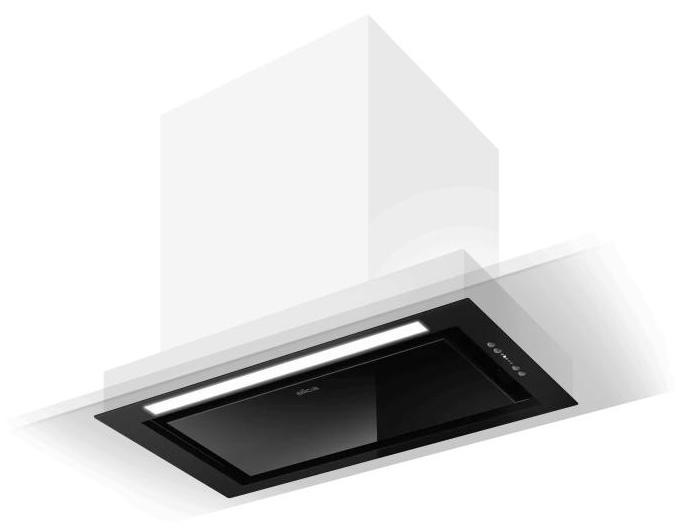 Elica Inbouw afzuigkap HIDDEN 2.0 BL MAT/A/52, zwart