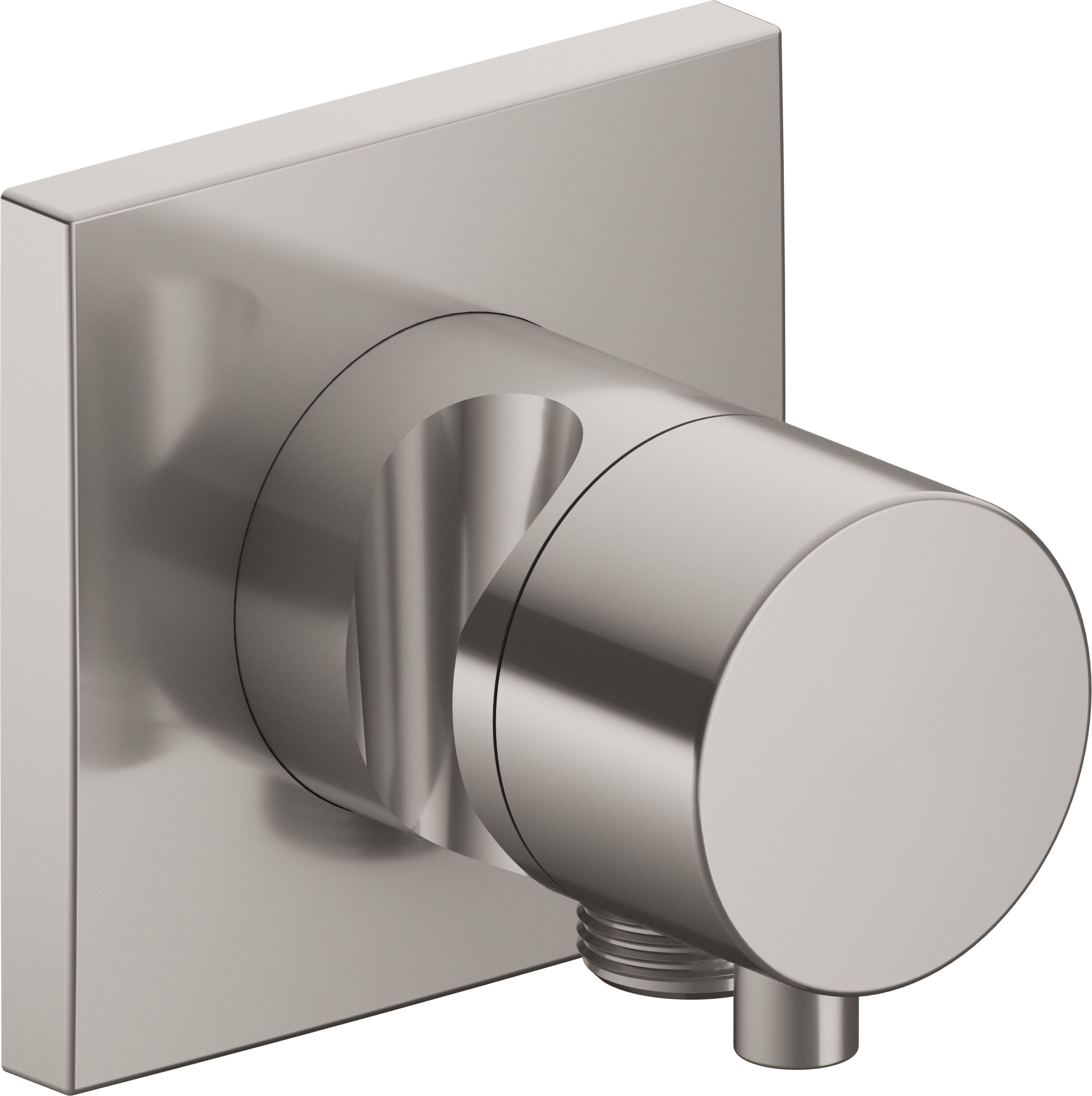 Keuco Comfort Select , support de douche, poignée match0 , carré, finition Inox