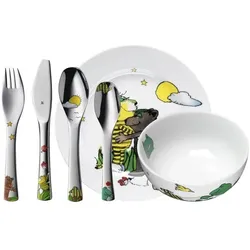 WMF 6er-Set Kinderbesteck »Janosch« silber