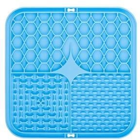 Uplifted Finds Stress Relief Silicone Distraction Lick Mat blue 5 Pcs