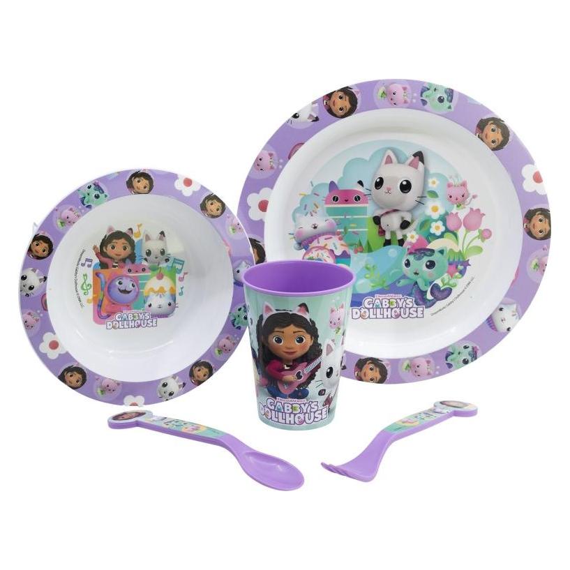 Stor Gabby's Dollhouse - Geschirr-Set 5-teilig (21250)
