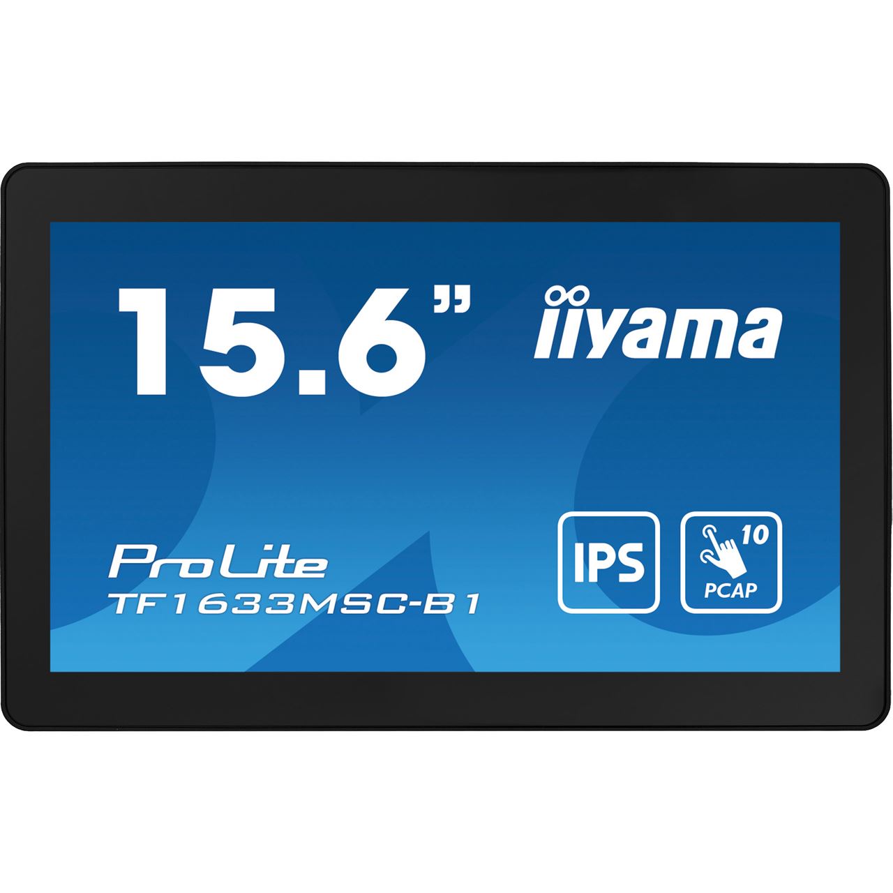 15,6" (39,62cm) iiyama ProLite TF1633MSC-B1 schwarz 1920x1080 1xDisplayPort / 1xHDMI